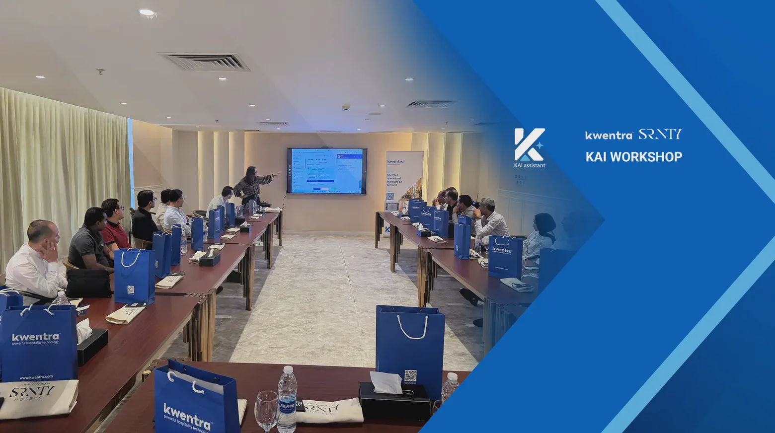 Kwentra Presented K-AI During an Introductory Workshop for SRNTY Hotels in Sahl Hashish