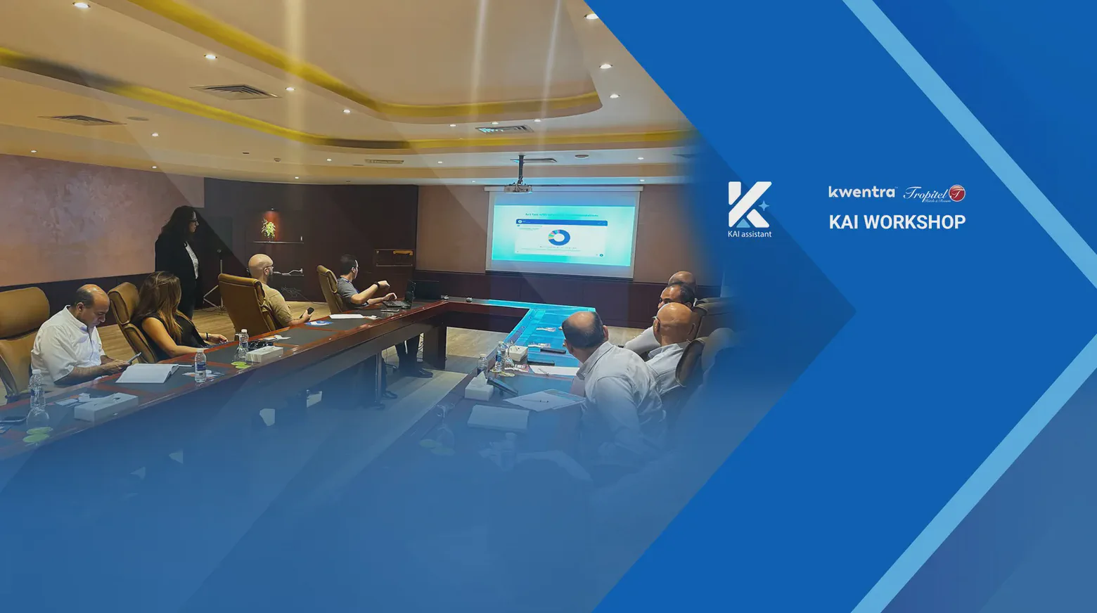 Kwentra Hosted a K-AI Workshop to Support Hotel Performance at Tropitel Sahl Hasheesh